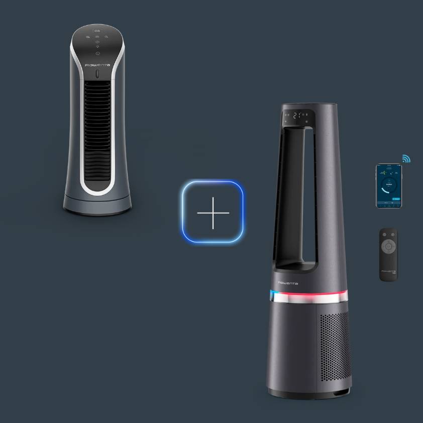 Promo Pack Eclipse 3 en 1 Purificador, ventilador y calefactor + Eole Compact Miniventilador de torre