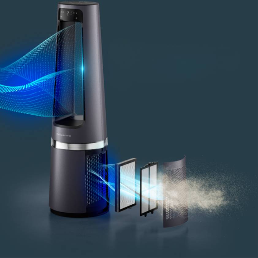 Promo Pack Eclipse 3 en 1 Purificador, ventilador y calefactor + Eole Compact Miniventilador de torre