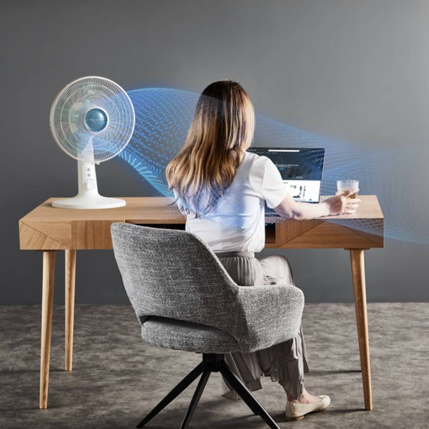 Promo Pack Turbo Silence Extreme Ventilador de pie + Ventilador de mesa