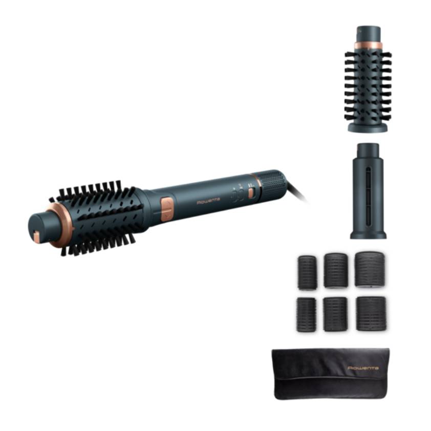 Promo Pack Cepillo de aire caliente Air Rotate + Cepillo de vapor Pure Pop Rosa