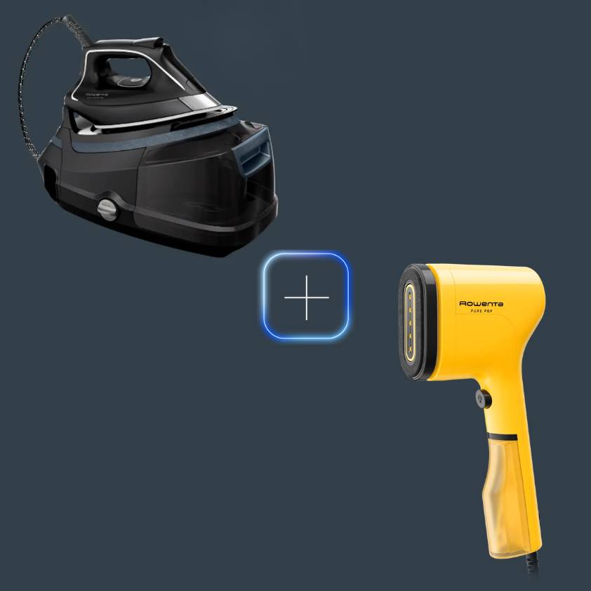 Promo Pack Eco Steam Pro + Cepillo de vapor Pure Pop Amarillo