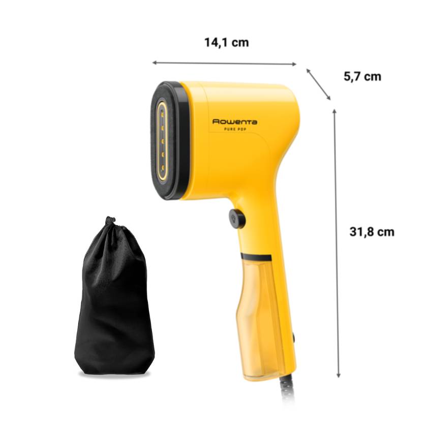 Promo Pack Eco Steam Pro + Cepillo de vapor Pure Pop Amarillo