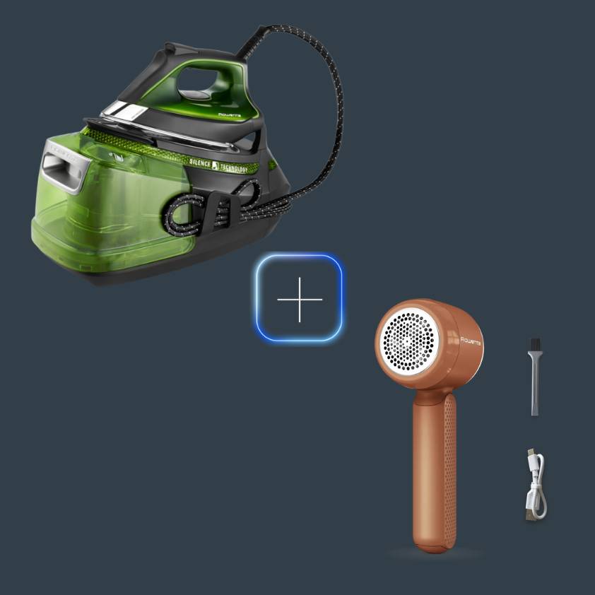 Promo Pack Centro de Planchado Silence Steam Pro + Quitapelusas