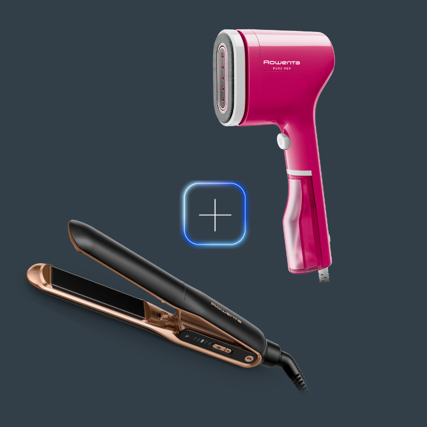 Promo Pack Plancha de Pelo Thermocare + Pure Pop Rosa