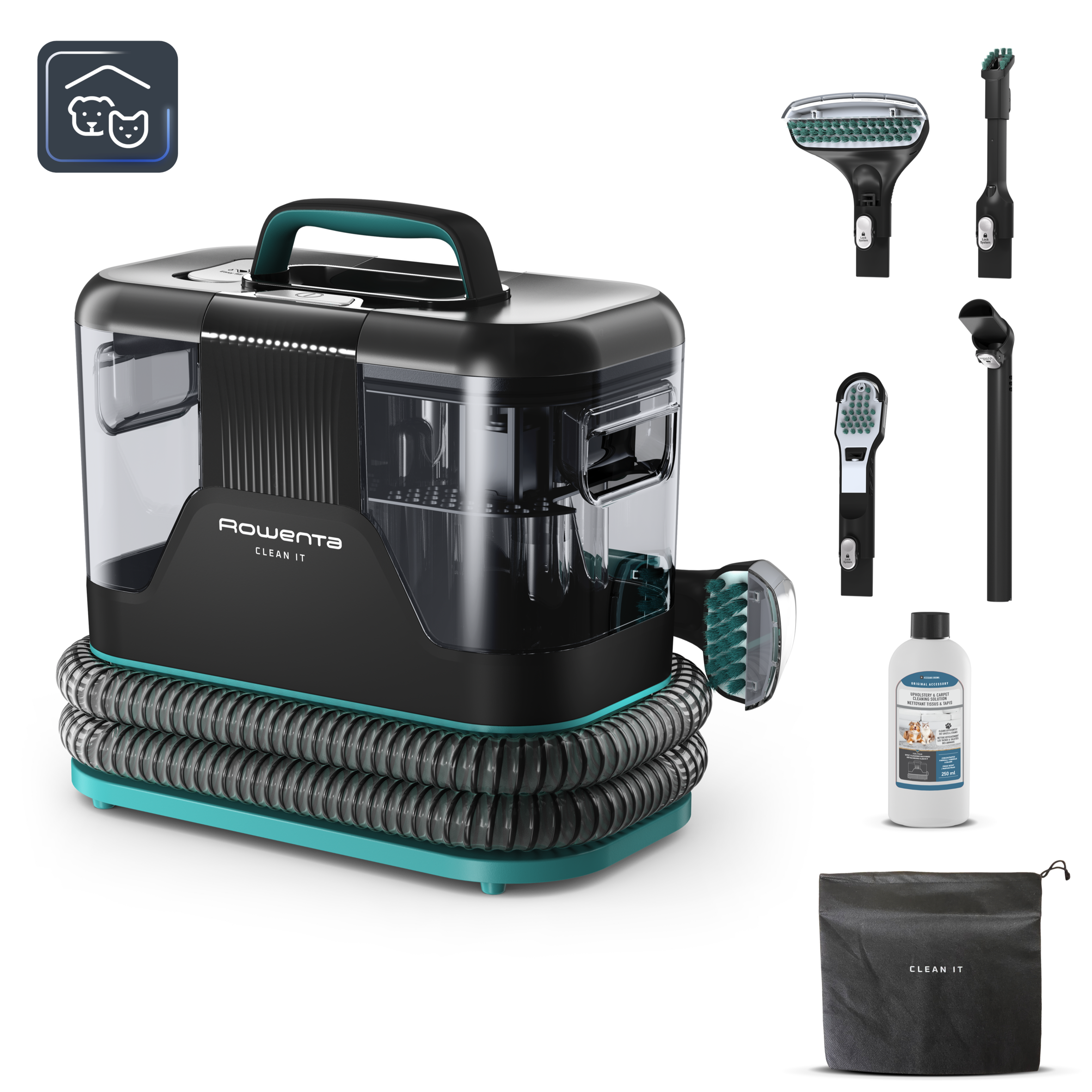 Promo Pack Clean IT Animal Care + Solución para limpieza de tapicerías Animal Care